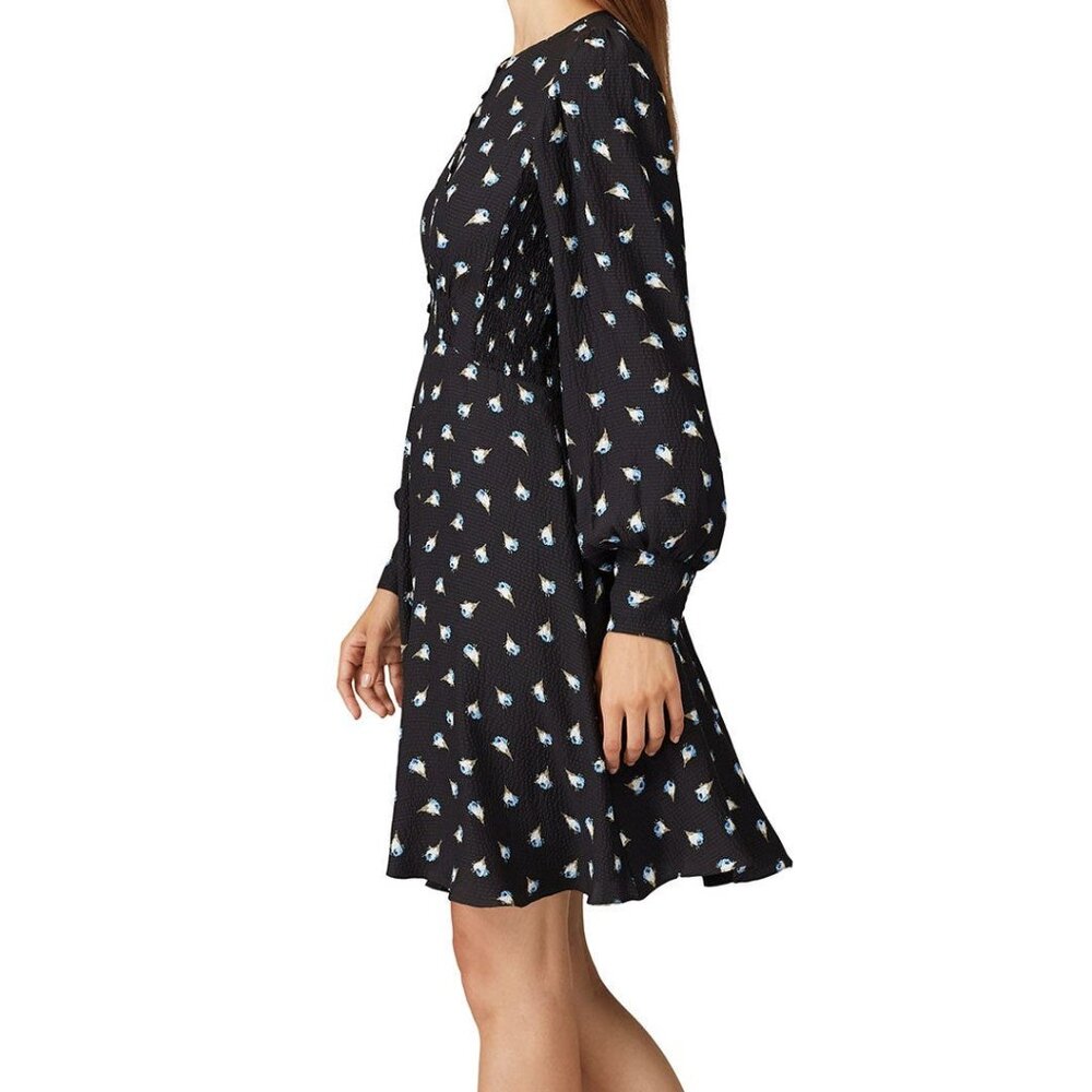 Rebecca Taylor Long Sleeve Brigette Dress, 0 - Picture 3 of 13